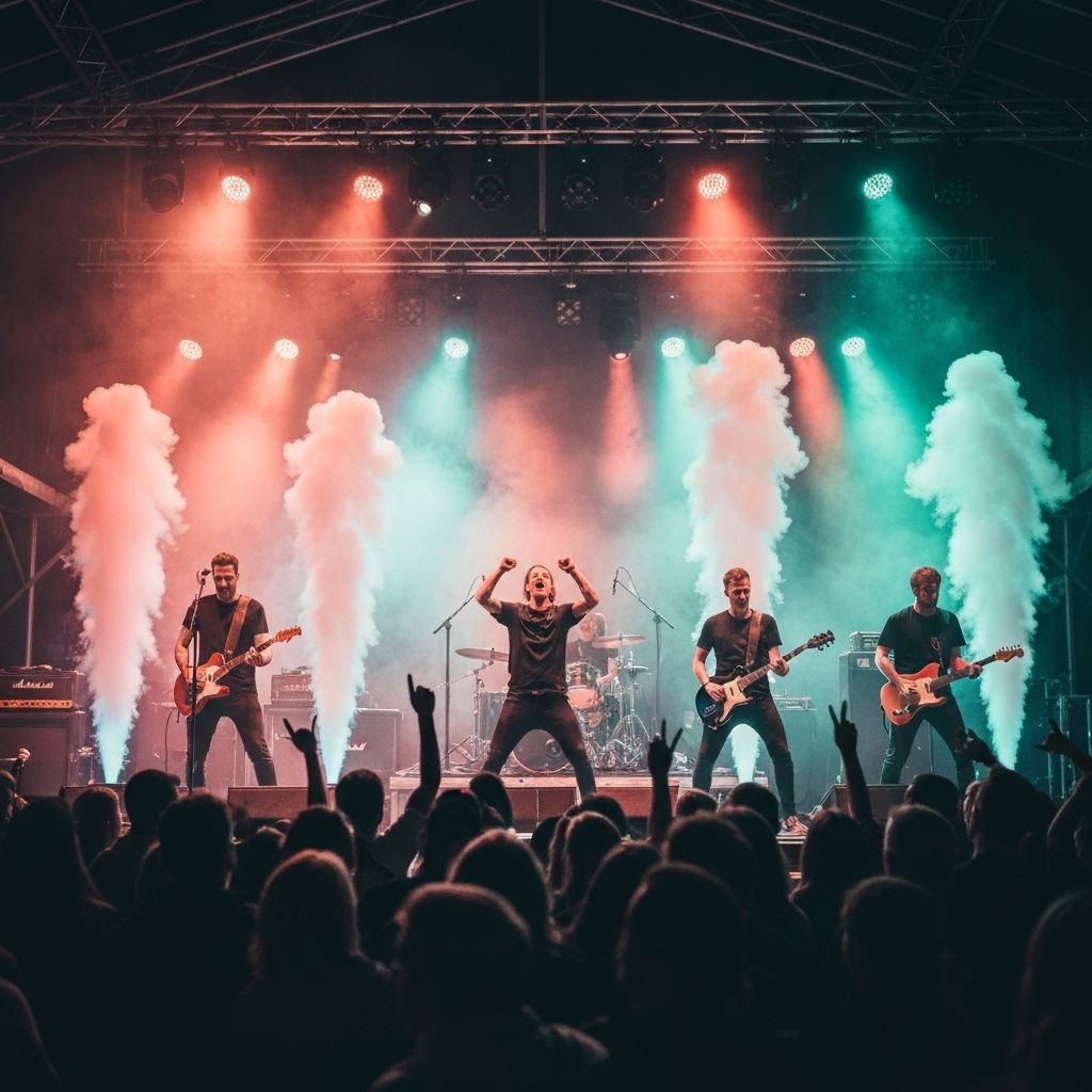 Cortex pe scenă la festival